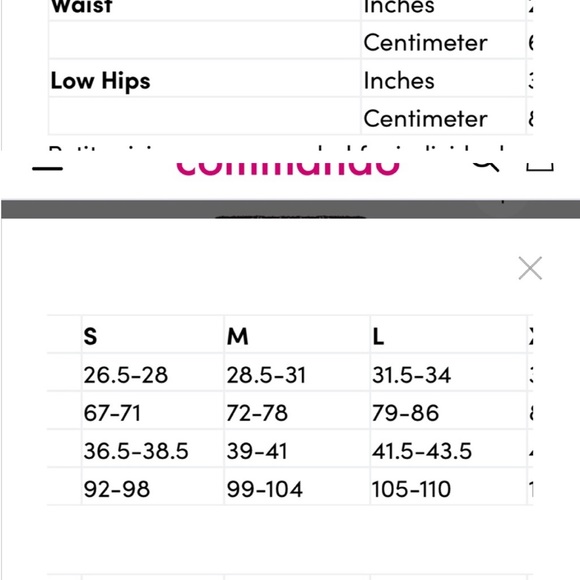 NEW Commando All Over Sequin Sculptwear Legging Pants in Wine Large - Picture 15 of 15